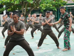 Asah Kemampuan Bela Diri, Prajurit Kodim 0308/Pariaman Laksanakan Latihan Pencak Silat Militer