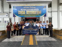 Sinergi Pemasyarakatan, Lapas Banjarbaru Terima Studi Tiru Pembangunan Zona Integritas Rutan Pelaihari