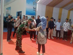 LETTU INF AGUS BAKRI HADIRI GRAND LAUNCHING SATUAN PELAYANAN PEMENUHAN GIZI (SPPG) BATU PUTE