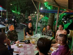 Patroli Humanis dan Komsos Kodim 0107/Aceh Selatan di Tapaktuan Wujudkan Kamtibmas dan Kedekatan dengan Masyarakat
