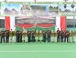 Serah Terima Jabatan Dandim 1404/Pinrang Berlangsung di Makorem 141/Toddopuli