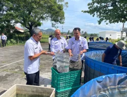 Lapas Kelas IIA Ambarawa Panen Raya Ikan Lele Untuk Wujudkan Ketahanan Pangan