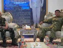 Danrem 181/PVT Melaksanakan Kunker di Koarmada III