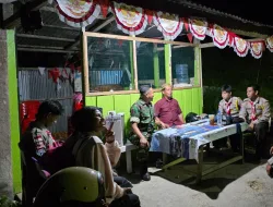 Patroli Siskampling Babinsa Koramil 0907/03 Tarbar Pastikan Keamanan Wilayah