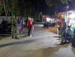 Personel Koramil 1419-04/Alla Laksanakan Patroli di Titik Rawan Wilayah Kelurahan Lakawan