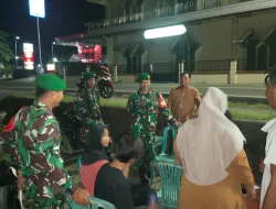 Jaga keamanan wilayah, Babinsa Rutin Melaksanakan Patroli