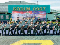 Korem 092/Maharajalila Sambut Kunjungan Delegasi Malaysia MK 5 Briged TDM