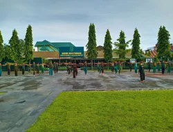 Kodim 1404/Pinrang Rutin Laksanakan Latihan Pencak Silat Militer (PSM)