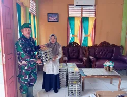 Babinsa Koramil 01/Simeulue Timur Laksanakan Kegiatan pendampingan Makan Bergizi Gratis (MBG)
