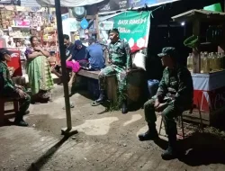 Jaga Kosisifitas Wilayah Personil Koramil 1419-03/Baraka Laksanakan Patroli