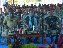 Kasad Resmikan Manunggal Air dan Tinjau Kesiapan Satuan Yonif TP Jajaran kodam XVIII/Kasuari : Mengalirkan Manfaat, Menguatkan Pertahanan Pastikan Manunggal Air dan Pembangunan Yonif TP Berjalan Tepat Sasaran