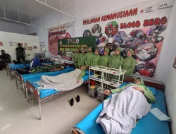 Sambut Hari Juang TNI AD Ke – 80,Kodim 0907/Trk Gelar Bakti Sosial Donor Darah