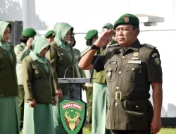ZIARAH ROMBONGAN PERINGATI HARI JUANG TNI AD 2025 DI MERAUKE BERLANGSUNG KHIDMAT