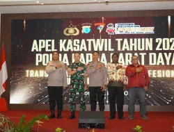 Danrem 181/PVT Hadiri Apel Kasatwil Tahun 2025 Polda Papua Barat Daya