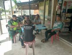 Babinsa jalin komsos dengan warga binaan