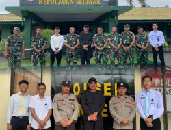 Perkuat Sinergi Jelang Nataru, Rutan Selayar Jalin Silaturahmi dengan TNI-Polri