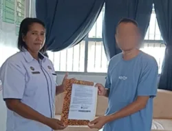 Dua WBP Lapas Kelas III Wonreli Mendapatkan Cuti Bersyarat
