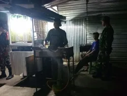 Pastikan Wilayah Tetap Aman, Personel Koramil 1419-03/Barakan Rutin Melaksanakan Patroli