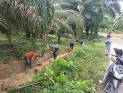KEBERSAMAAN BABINSA ,GOTONG ROYONG BANTU WARGA DESA BINAAN