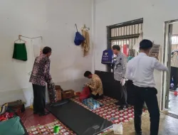 Perkuat Keamanan Jelang Nataru, Rutan Pelaihari Lakukan Penggeledahan Blok Hunian