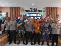 Danrem 181/PVT Hadiri Rapat Koordinasi Lintas Sektoral Pemerintah Daerah dan TNI/POLRI