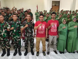 Kodim 1404/Pinrang Gelar Penyuluhan Bahaya HIV/AIDS