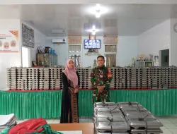 *Babinsa Koramil 01/Simeulue Timur Melaksanakan Kegiatan pendampingan Makan Bergizi Gratis (MBG)