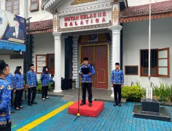 Semangat Bela Negara, Rutan Salatiga Gelar Upacara
