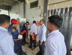 Perkuat Pengamanan Nataru, Lapas Banjarbaru Gandeng Damkar Prov. Kalsel
