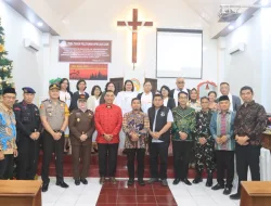 Jelang Nataru 2025/2026, Forkopimda Parepare dan Kodim 1405/Parepare Pastikan Keamanan Ibadah Gereja