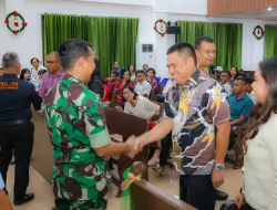 Pastikan Ibadah Natal di Kota Tarakan Berjalan Aman, Dandim 0907/Trk Keliling Pantau Pengamanan Gereja