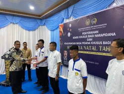 Berkah Natal 2025, 17 Warga Binaan Lapas Banjarbaru Terima Remisi dan PMP