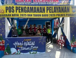 Sinergitas TNI–Polri dan Stakeholder Terkait Jaga Pos Pengamanan Nataru