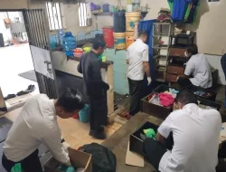 Penggeledahan Blok Hunian, Rutan Pelaihari Tingkatkan Deteksi Dini Kamtib