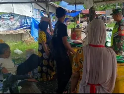 Babinsa melaksanakan giat komsos bersama warga binaan