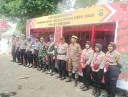 Gabungan PAM Nataru, Wujudkan Lingkungan Yang Aman dan Kondusif