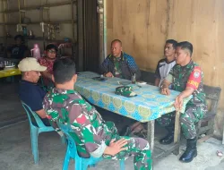 Bangun Komunikasi yang Baik Dengan Warga  Babinsa Komsos di Wilayah Binaan