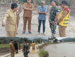 Dandim 0102/Pidie dan Bupati Pidie Jaya Tinjau Infrastruktur Rusak Pascabanjir