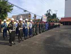 Siap Amankan Malam Pergantian Tahun Baru, Kodim 0907/Trk Ikuti Apel Gabungan Pengamanan