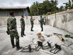 Kasiter Korem 141/Toddopuli Tinjau Lokasi Pembangunan KDKMP di Kabupaten Pinrang