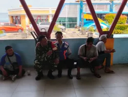 Kodim 0907/Trk Bersinergi Amankan Posko Pelayanan Terpadu Dipelabuhan