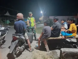 Babinsa Koramil 1404-01/Suppa Laksanakan Patroli Malam di Desa Wattang Pulu