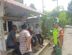 Babinsa Koramil 15/Tiro Berikan Wawasan Kebangsaan kepada Warga Desa Meunasah Panah