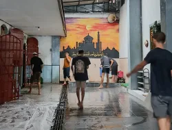 Minggu Sehat, Warga Binaan Rutan Salatiga Bersih – Bersih Hunian