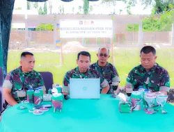 Dandim 0907/Tarakan Ikuti Vicon Evaluasi Percepatan Pembangunan KDKMP