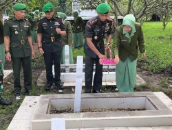Dandim 1404/Pinrang Pimpin Ziarah Rombongan ke TMP Palia