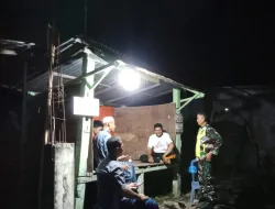 Babinsa Koramil 1404-04/Paleteang Laksanakan Patroli Pemantauan Poskamling