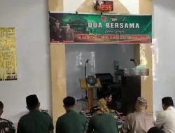 Kodim 1404/Pinrang Gelar Doa Bersama Peringati HUT ke-69 Korem 141/Toddopuli