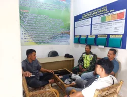 Babinsa Korami03/ Senagan Timur Aktif Menjadikan Hubungan Kerja Yang Baik dengan Aparatur Desa Lhok Pange