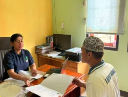 LAPAS KELAS III WONRELI KOORDINASI DENGAN DINAS KESEHATAN UNTUK PENGUSULAN DAPUR LAYAK HUNI
